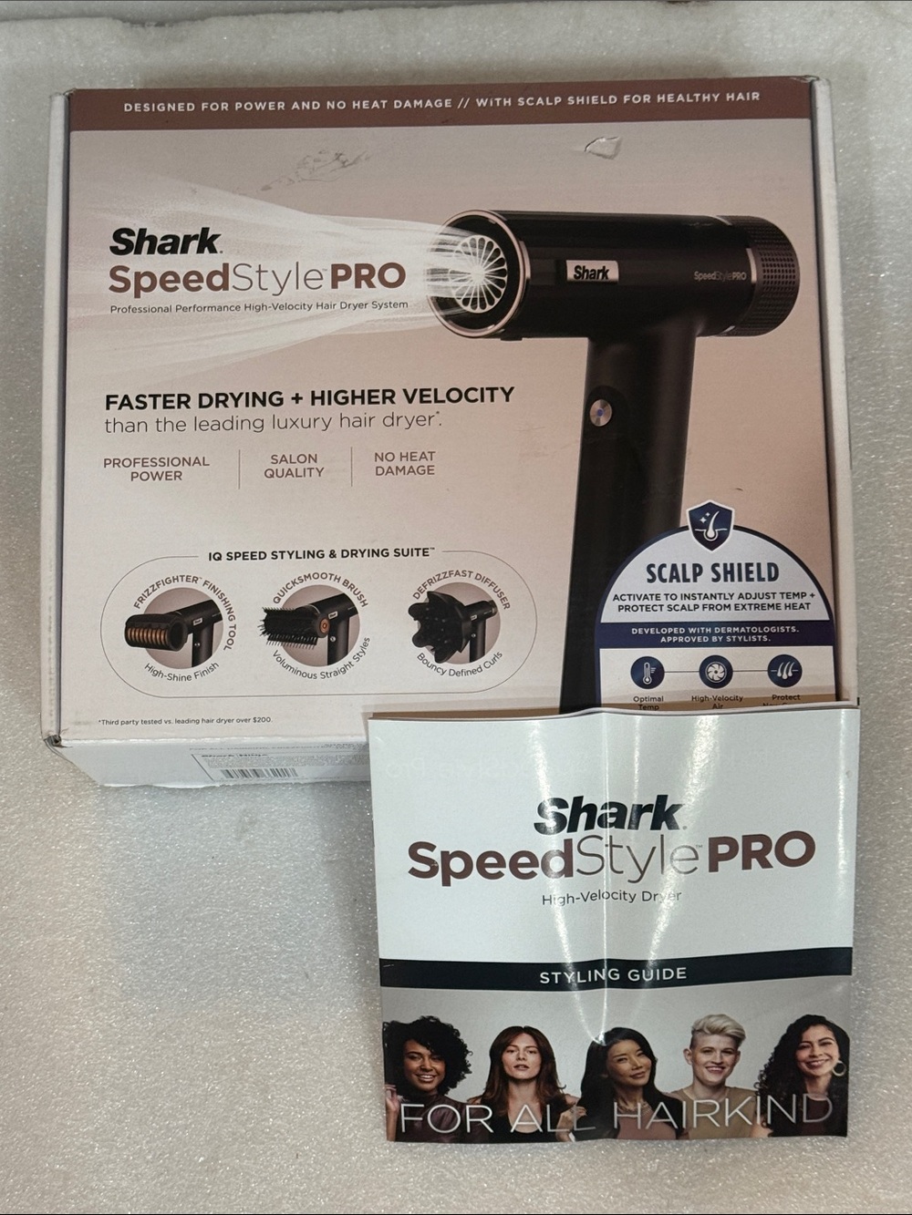 Shark SpeedStyle Pro Professional Performance High-Velocity Hair Dryer System